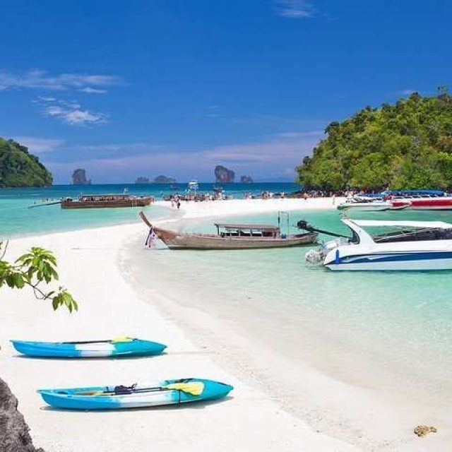 ทัวร์ 4 เกาะ ทะเลแหวก วันเดย์ทริป โดยเรือสปีดโบ๊ท