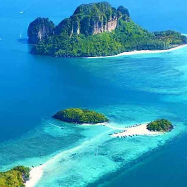 ทัวร์ 4 เกาะทะเลแหวก วันเดย์ทริป โดยเรือหางยาว